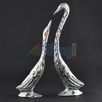 Five Metal Mixed Raj Hans Pair-Symbol of Love