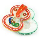 Ganesha Shape Marble Chopra-Roli Chawal Holder