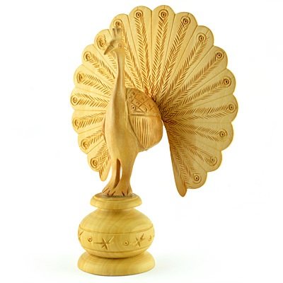 Handicraft Carwin Peacock Set of 3 Pcs