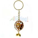 Handicraft Lacquer Glass Key Chain