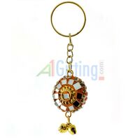 Handicraft Lacquer Glass Key Chain