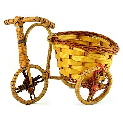 Bamboo and Wooden Rickshaw