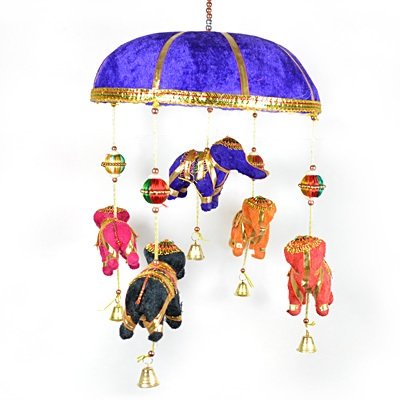 Beautiful Hand Crafted Elephant Jhoomer-Chandelier