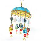 Handcrafted Jhoomer with Elephant Jhalar