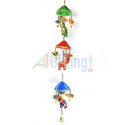Beautiful Triple Cap Handcrafted Elephant Hanging