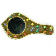 Mirror with Handle Designer Hand Crafted