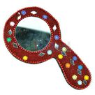 Fancy Mirror with Handle Hand Crafted