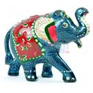 Handicraft Elephant Set of 3 Colorful