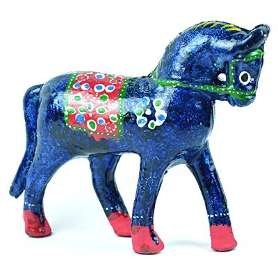 Blue Horse Handicraft Gift 