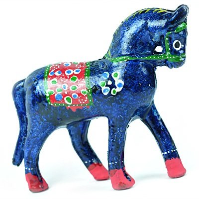 Blue Horse Handicraft Gift 