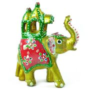Colorful Handicraft Elephant with Palki-Ambabari