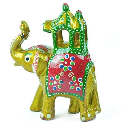 Colorful Handicraft Elephant with Palki-Ambabari