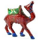 Lacquer Camel Set of 3 Camels Handicraft