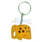 Latticed Elephant Key Chain
