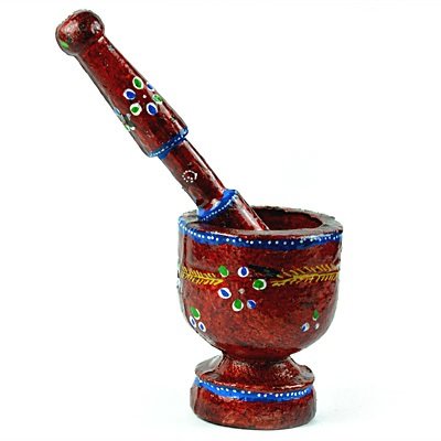 Wooden Handicraft Okhli Decorative item