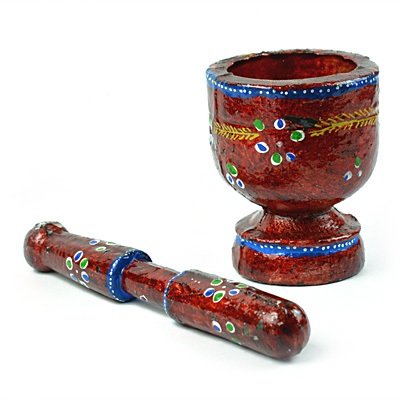 Wooden Handicraft Okhli Decorative item