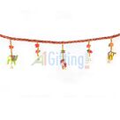 Handcrafted Door Hanging-Elephant and Bell 