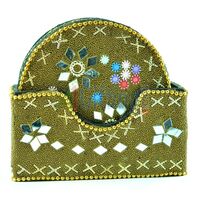 Lacquer Tea Coaster Handicraft Items