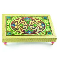 Golden Meenakari Choki 