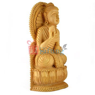 Buddha Wooden Beautiful Handicraft