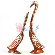 Duck Set - Loving Swan Couple Showpiece