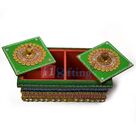 Wooden Handmade Designer Dry fruit Serving Box