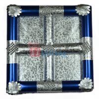 Silver Touch Handmade Dry fruit Serving Tray