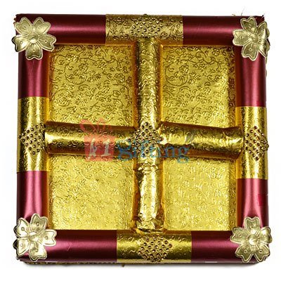 Golden Touch Handmade Dry fruit Serving Tray