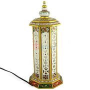 Round Tower Lamp Post 15 Inch Handicraft Print