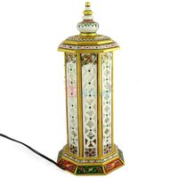 Round Tower Lamp Post 15 Inch Handicraft Print
