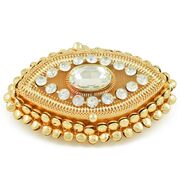 Beautiful Boat Shape Roli Chawal Box