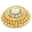 Beautiful Golden Circular Box