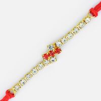 Stunning Diamond Mauli Rakhi for Brother
