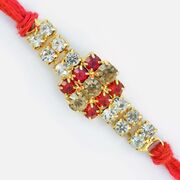 Diamond Fantacy- Attractive Ethnic Designer Diamond Rakhi