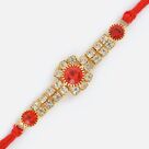 Simply Elegant Diamond Jewel Rakhi