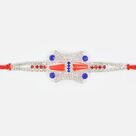 Colorful Work of Diamond Designer Rakhi