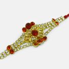Jewel and Pearl Studded Marvelous Looking Amazing Rakhi for Brother