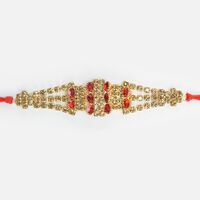 Full of Jewels Special Raksha Bandhan Unique Jewel Rakhi for Bhai