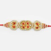 Marvelous and Magnificent Looking Antique Design Elegant Rakhi