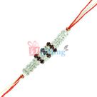 Diamond Fantacy - Attractive Ethnic Designer Diamond Rakhi