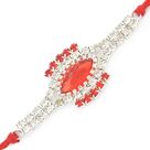 Fancy and Tilak Studded Jewel Rakhi