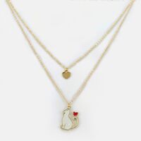 Attractive Golden Designer Cat Chain 