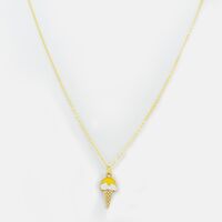 Icecream Style Gold Plated necklace Chain