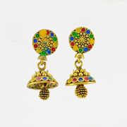 Lovely Multicolor Jhumka Set