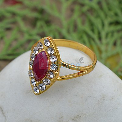 Beautiful Tilak Diamond Ring Gift