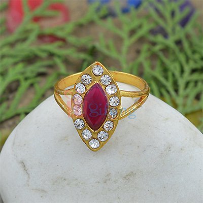 Beautiful Tilak Diamond Ring Gift