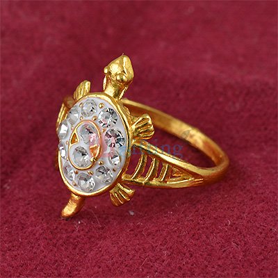 Beautiful Tortoise Golden Fancy Ring