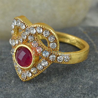 Amazing Heart Shape Diamond Ring Gift for Loving Ones