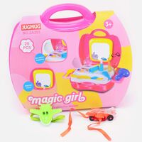 Super Fine Two Kids Rakhi with Sparkling Magic Girl Kids Suitbox