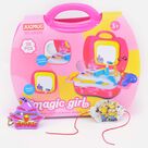 Gorgeous Magic Girl Suitbox with Amazing Two Kids Rakhi